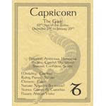 Zodiac Parchment Posters (8.5" x 11")