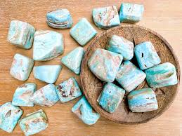 Aragonite Blue - Tumbled - Northern Magick Supplies