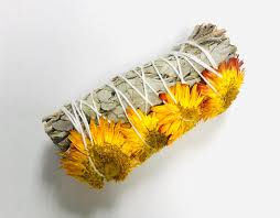 White Sage w/ Sunflowers 5" - Northern Magick Supplies