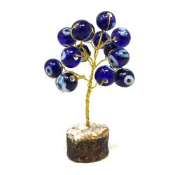 Evil Eye Beaded Tree (2.5")