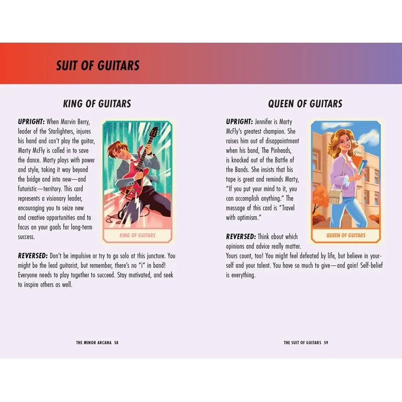 Back to the Future Tarot Deck and Guidebook [2025]