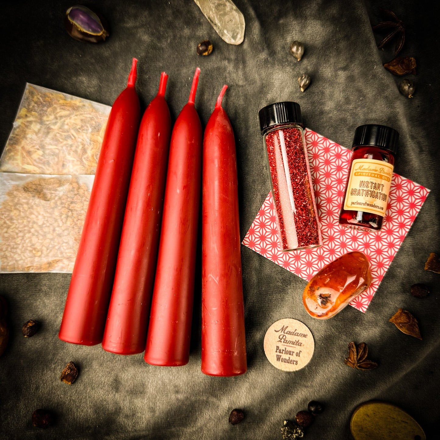 Fast Results Candle Spell Booster Pack - Add Speed to Any Candle Spell Kit - Northern Magick Supplies