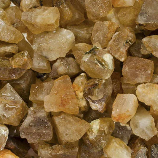Rough Golden Citrine - India - Raw Natural Stones (1 lb)