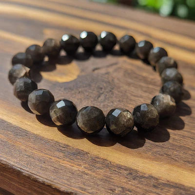 Faceted Gemstone Bracelet - 8mm - Northern Magick Supplies