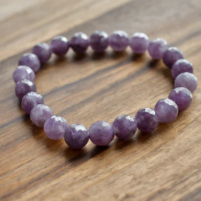 Faceted Gemstone Bracelet - 8mm - Northern Magick Supplies