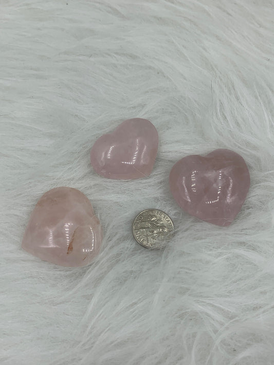 Rose Quartz Heart - Mini - Northern Magick Supplies