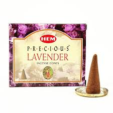 HEM Precious Lavender Incense Cone