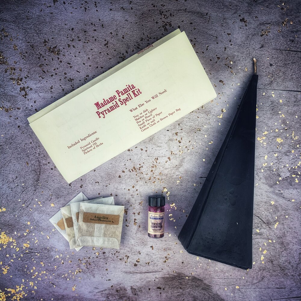 Pyramid of Power Candle Spell Kit - Northern Magick Supplies
