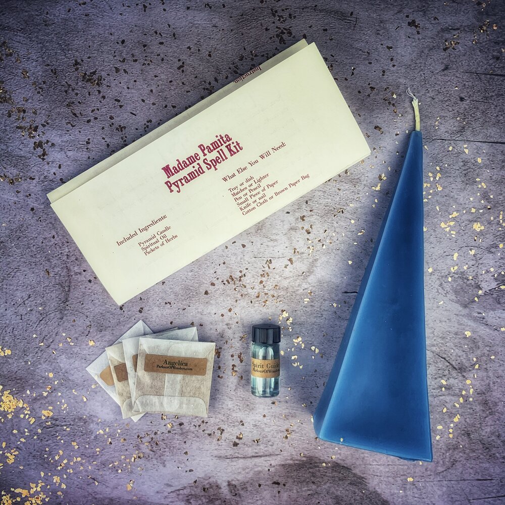 Pyramid of Power Candle Spell Kit - Northern Magick Supplies