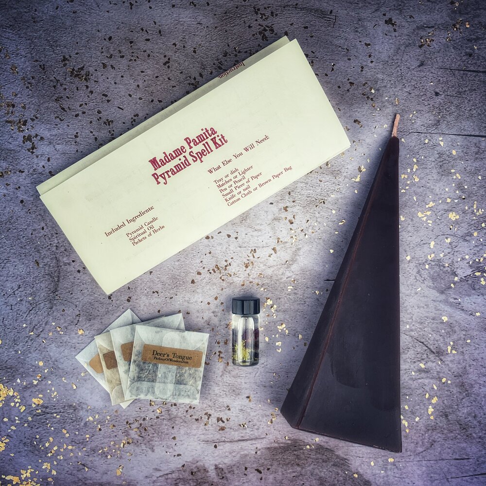 Pyramid of Power Candle Spell Kit - Northern Magick Supplies