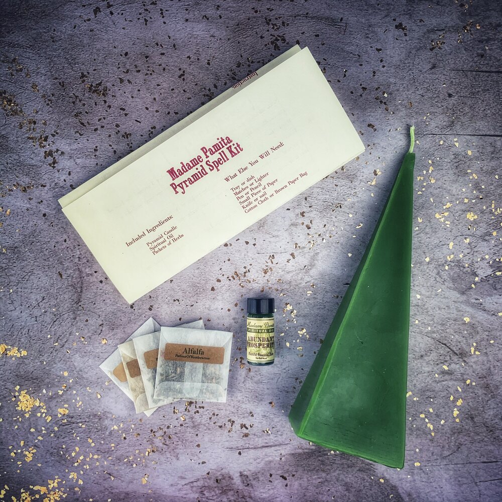 Pyramid of Power Candle Spell Kit - Northern Magick Supplies