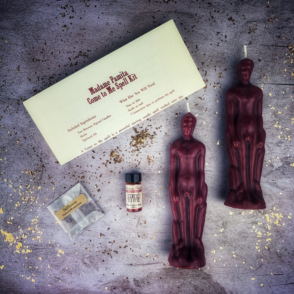 Come to Me Candle Spell Kit Male/Male - Northern Magick Supplies