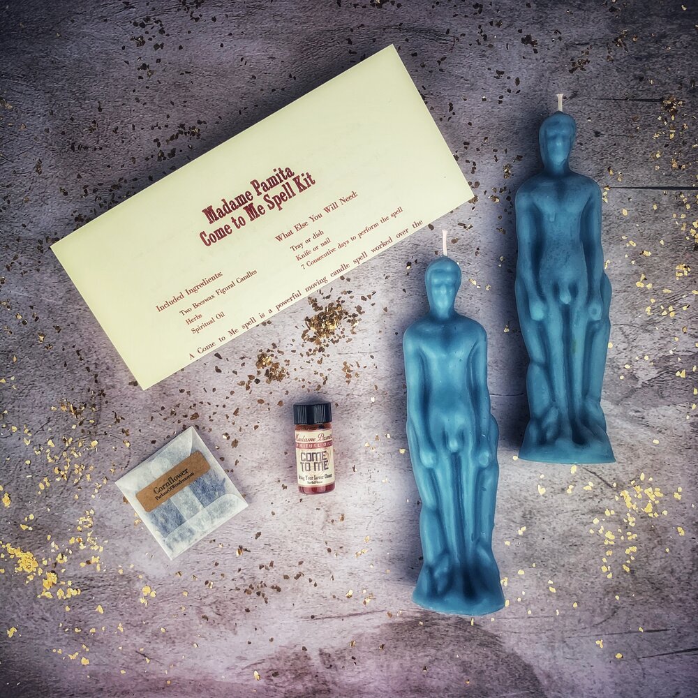Come to Me Candle Spell Kit Male/Male - Northern Magick Supplies