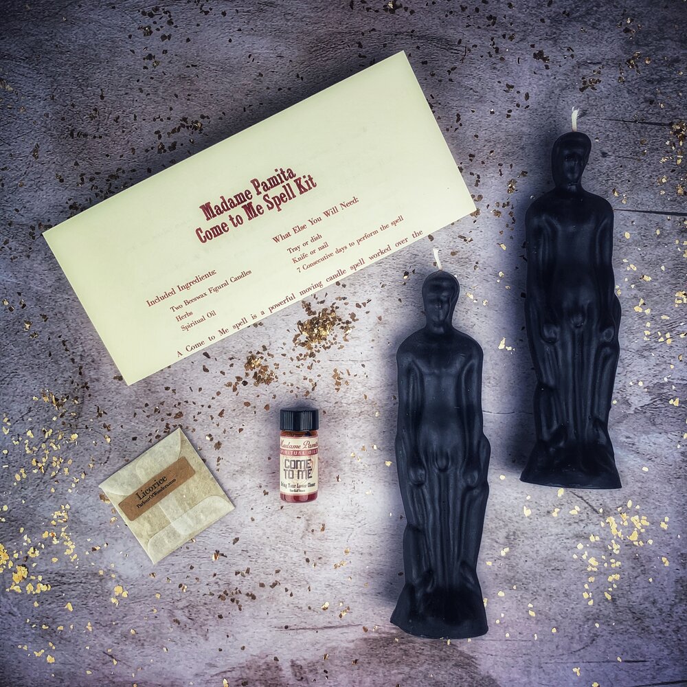 Come to Me Candle Spell Kit Male/Male - Northern Magick Supplies