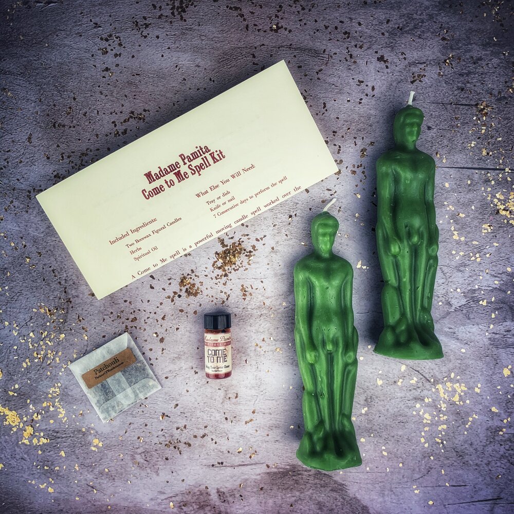 Come to Me Candle Spell Kit Male/Male - Northern Magick Supplies