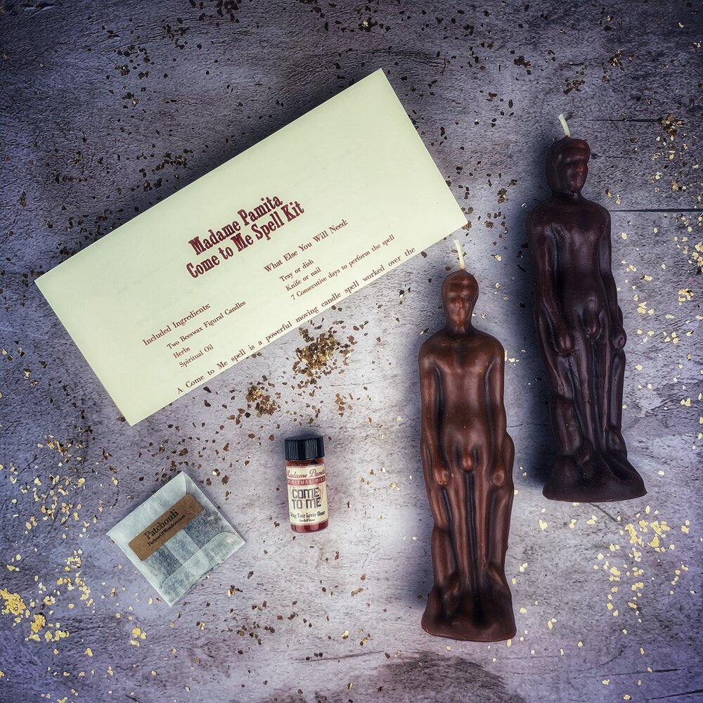 Come to Me Candle Spell Kit Male/Male - Northern Magick Supplies
