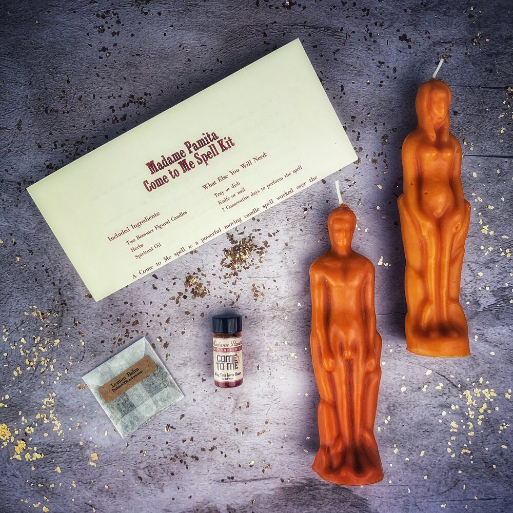 Come to Me Candle Spell Kit Male/Female - Northern Magick Supplies