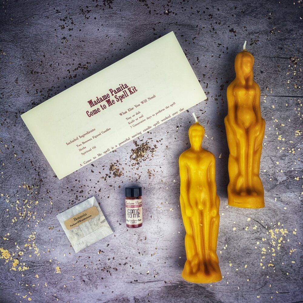 Come to Me Candle Spell Kit Male/Female - Northern Magick Supplies