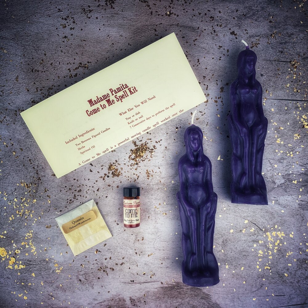 Come to Me Candle Spell Kit Female/Female - Northern Magick Supplies