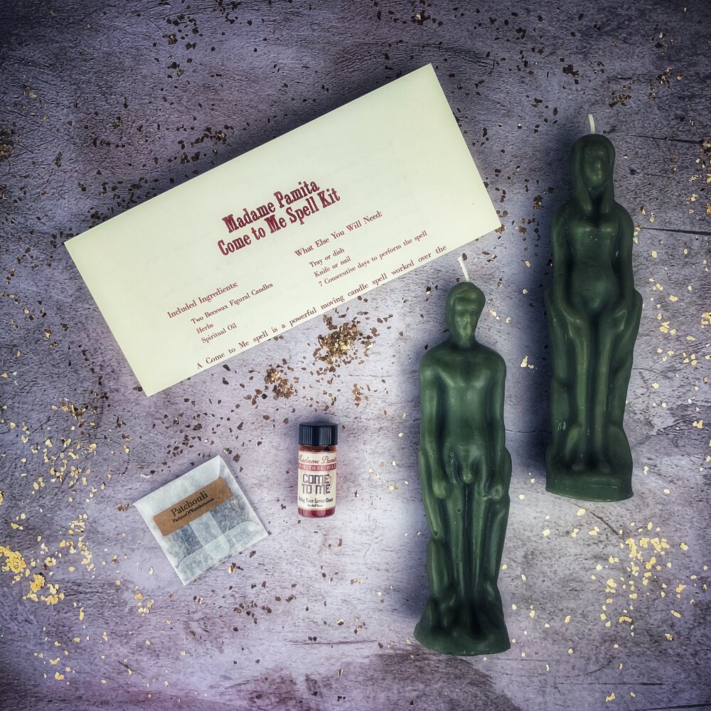 Come to Me Candle Spell Kit Male/Female - Northern Magick Supplies