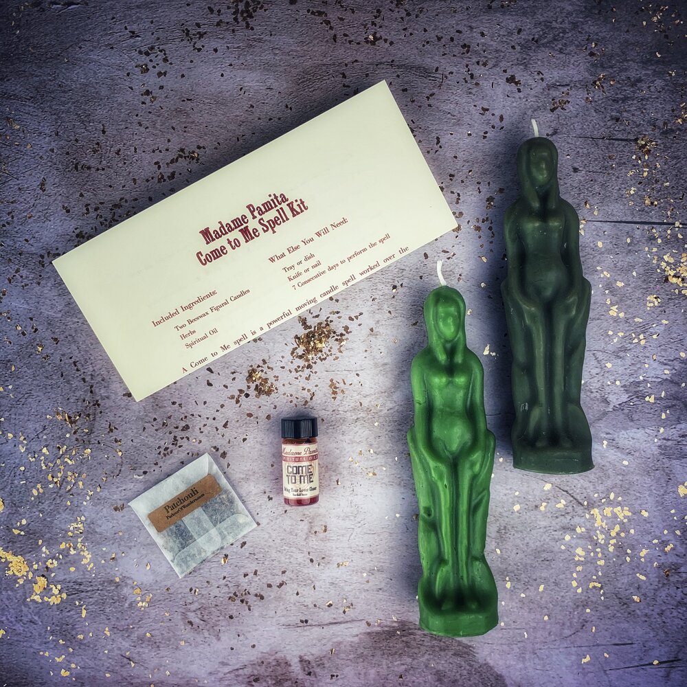 Come to Me Candle Spell Kit Female/Female - Northern Magick Supplies