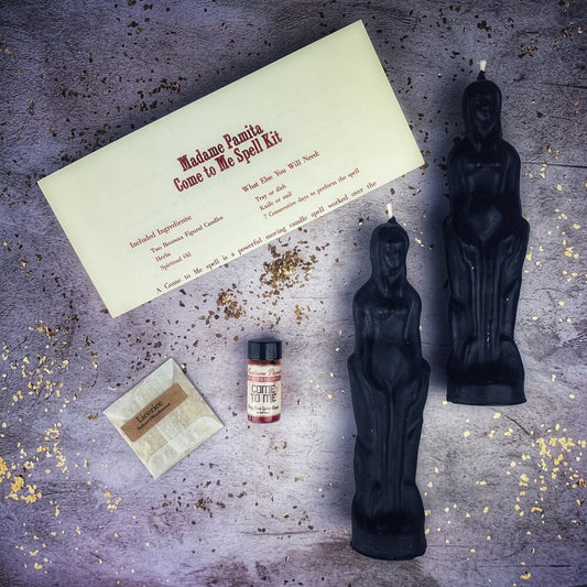 Come to Me Candle Spell Kit Female/Female - Northern Magick Supplies