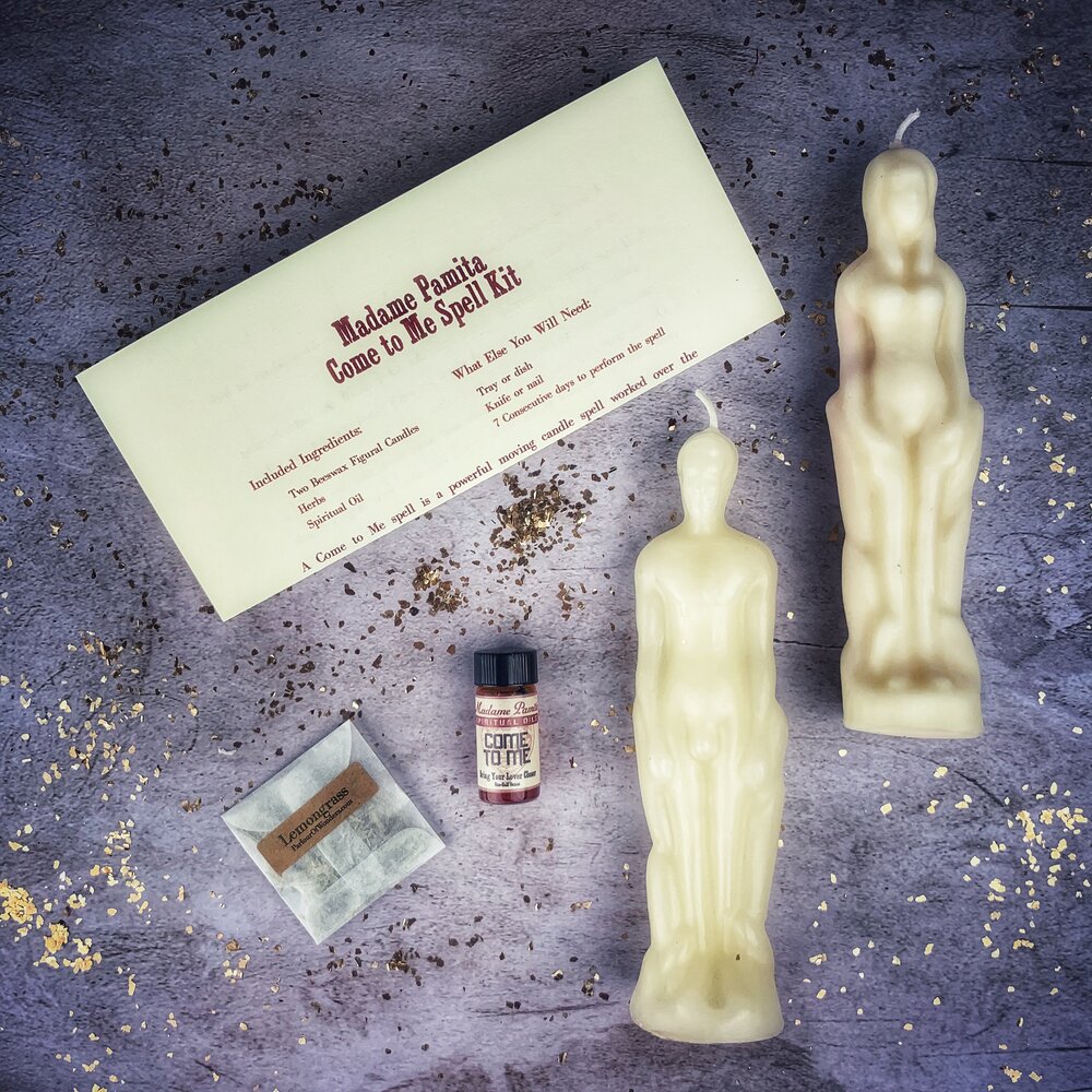 Come to Me Candle Spell Kit Male/Female - Northern Magick Supplies