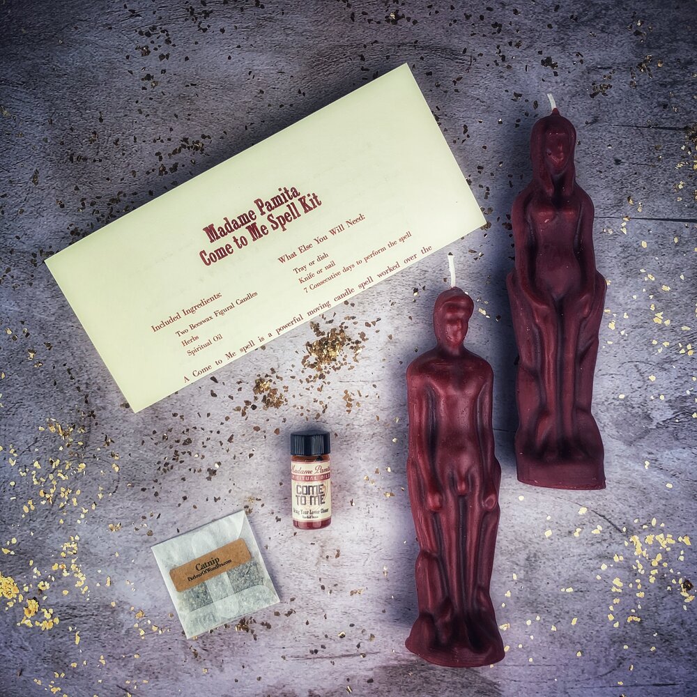 Come to Me Candle Spell Kit Male/Female - Northern Magick Supplies