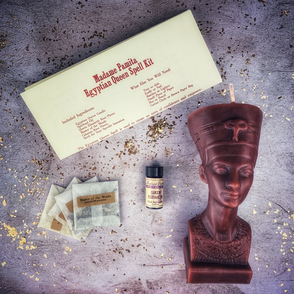 Egyptian Queen Candle Spell Kit - Northern Magick Supplies