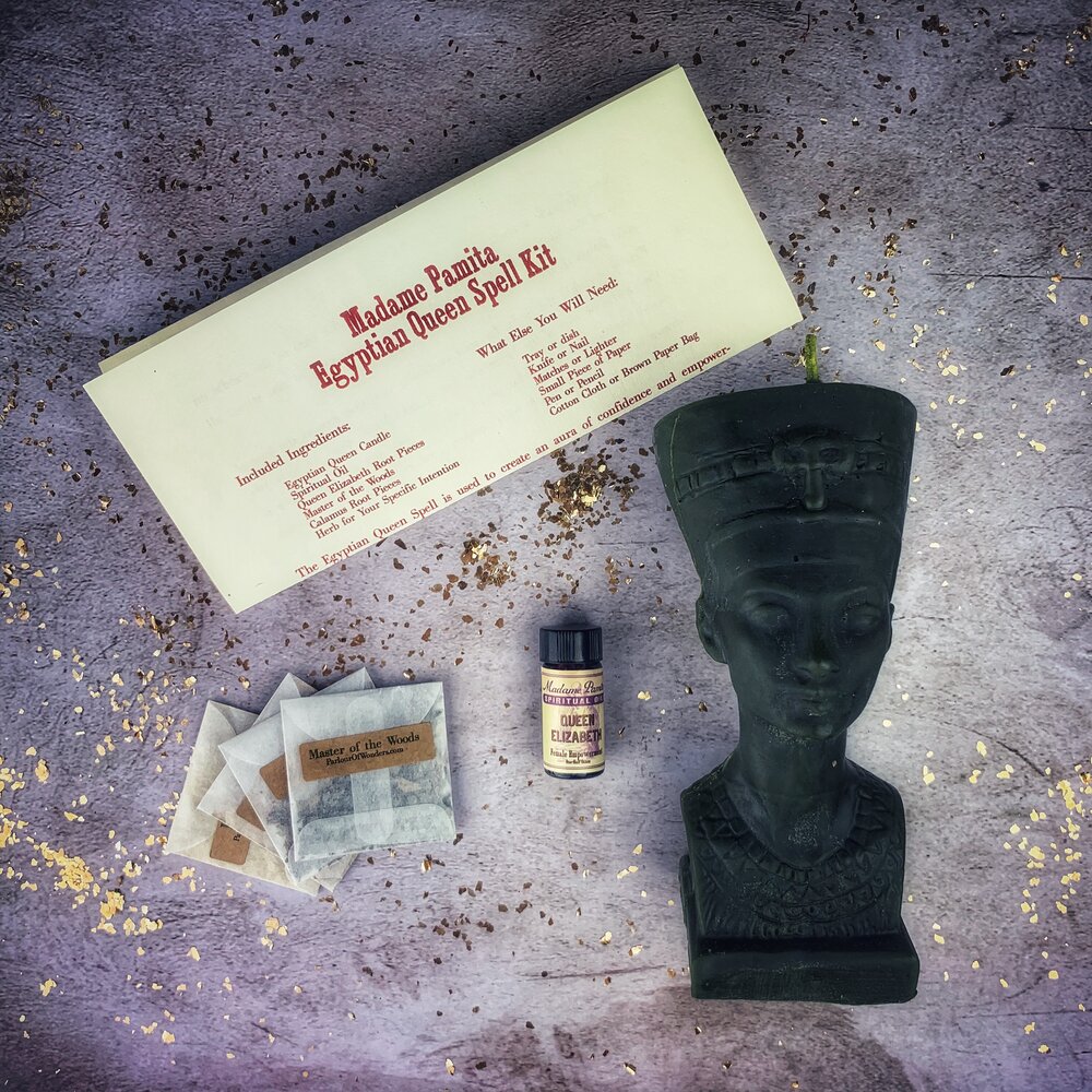 Egyptian Queen Candle Spell Kit - Northern Magick Supplies
