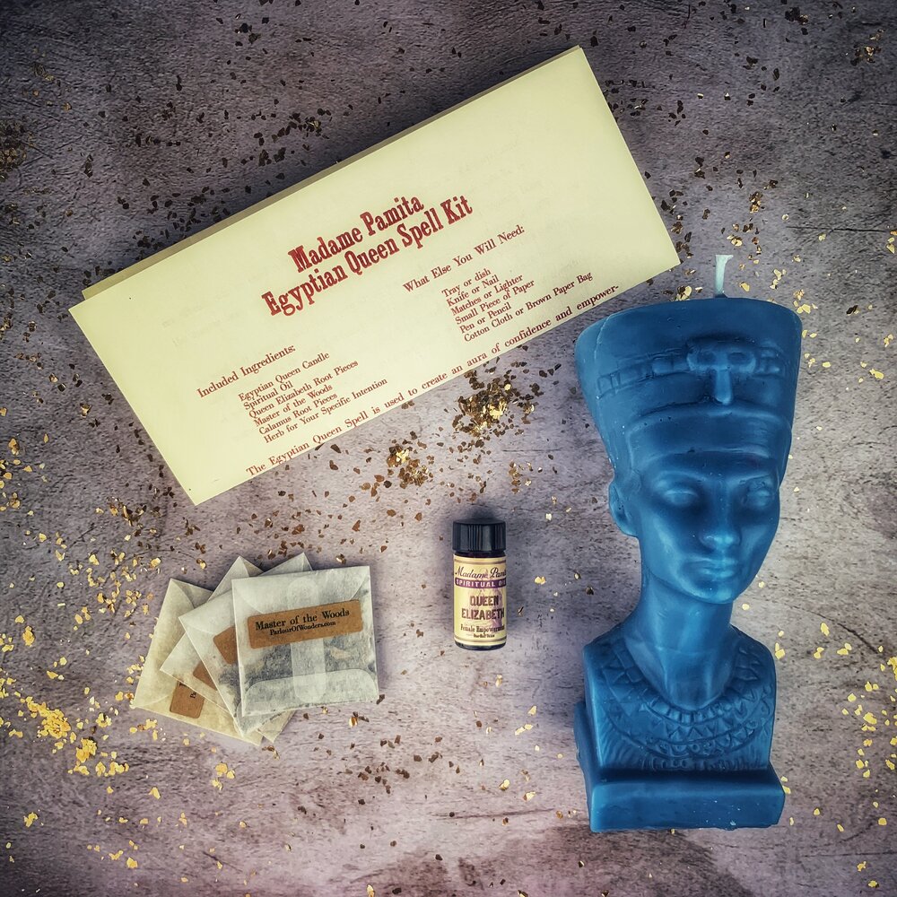 Egyptian Queen Candle Spell Kit - Northern Magick Supplies