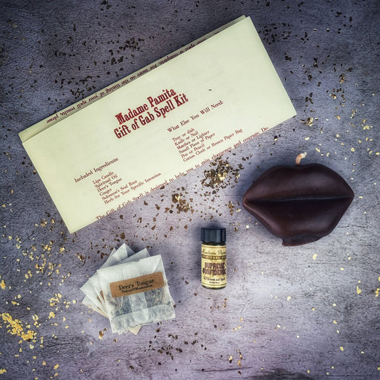 Gift of Gab Candle Spell Kit - Northern Magick Supplies
