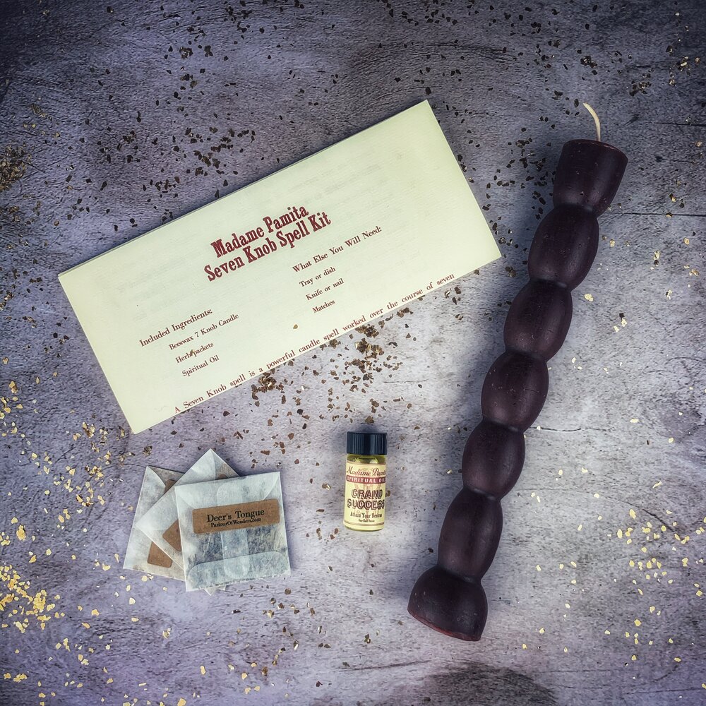 Seven Knob Candle Spell Kit - Northern Magick Supplies