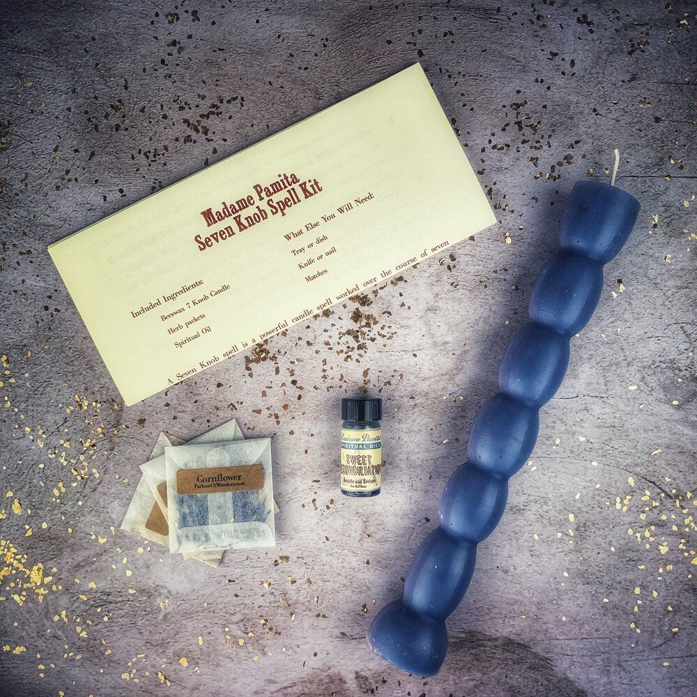 Seven Knob Candle Spell Kit - Northern Magick Supplies