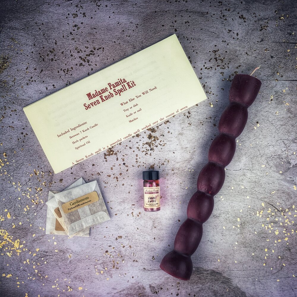 Seven Knob Candle Spell Kit - Northern Magick Supplies