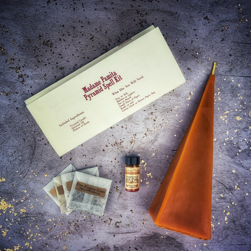 Pyramid of Power Candle Spell Kit - Northern Magick Supplies