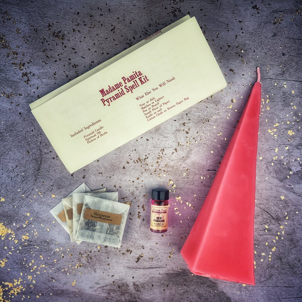 Pyramid of Power Candle Spell Kit - Northern Magick Supplies