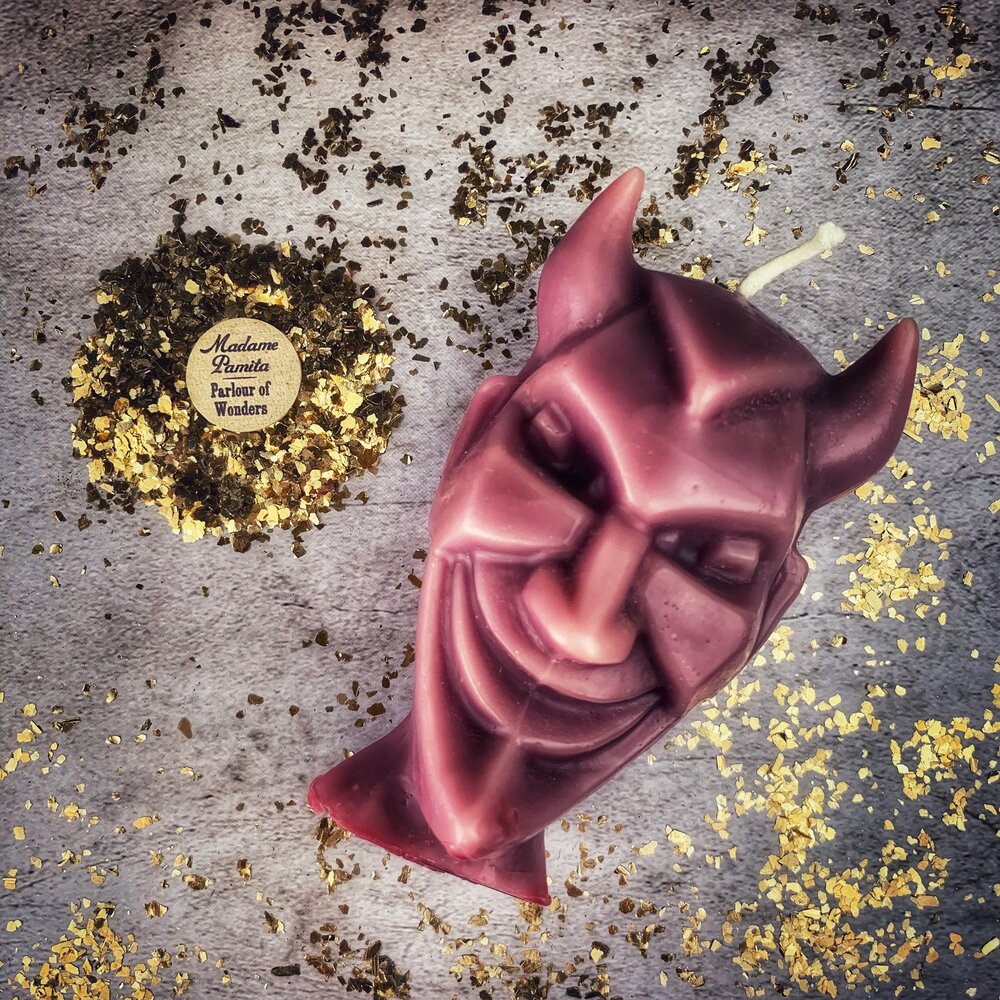 Beeswax Run Devil Run Spell Candle - Northern Magick Supplies