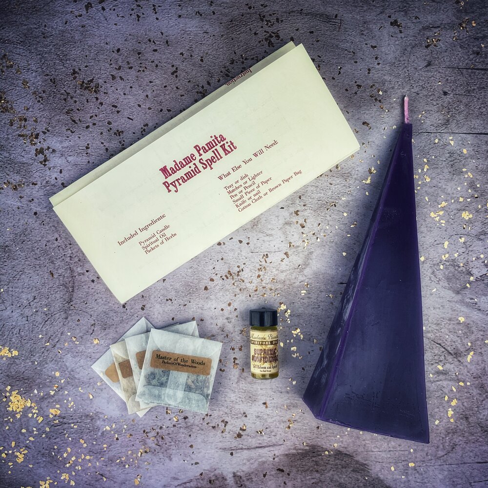 Pyramid of Power Candle Spell Kit - Northern Magick Supplies