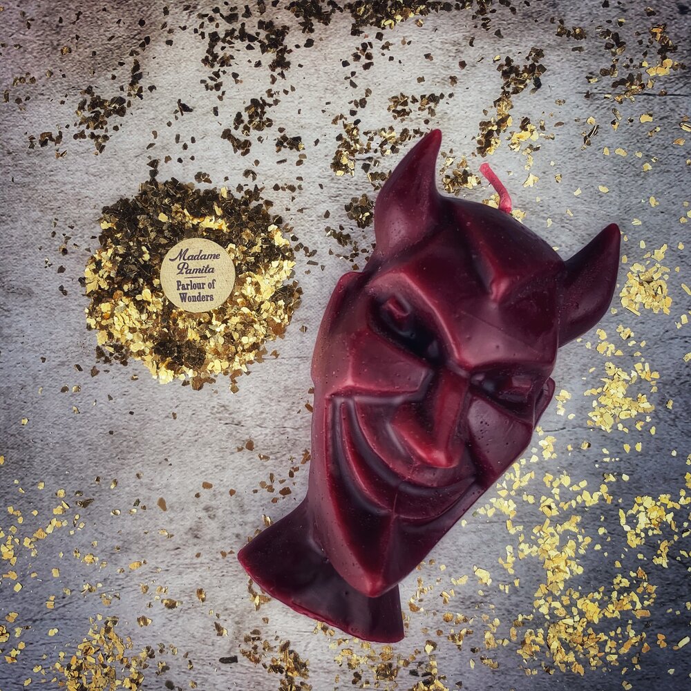 Beeswax Run Devil Run Spell Candle - Northern Magick Supplies