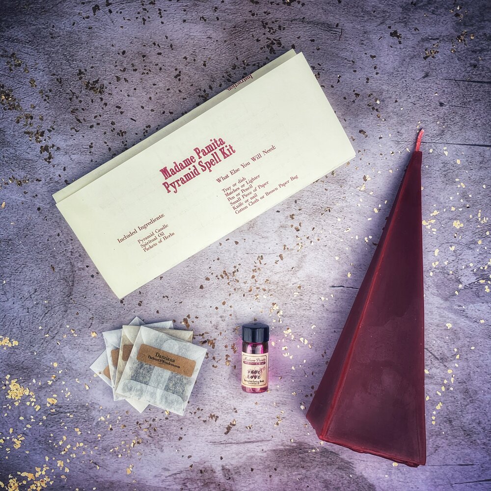 Pyramid of Power Candle Spell Kit - Northern Magick Supplies
