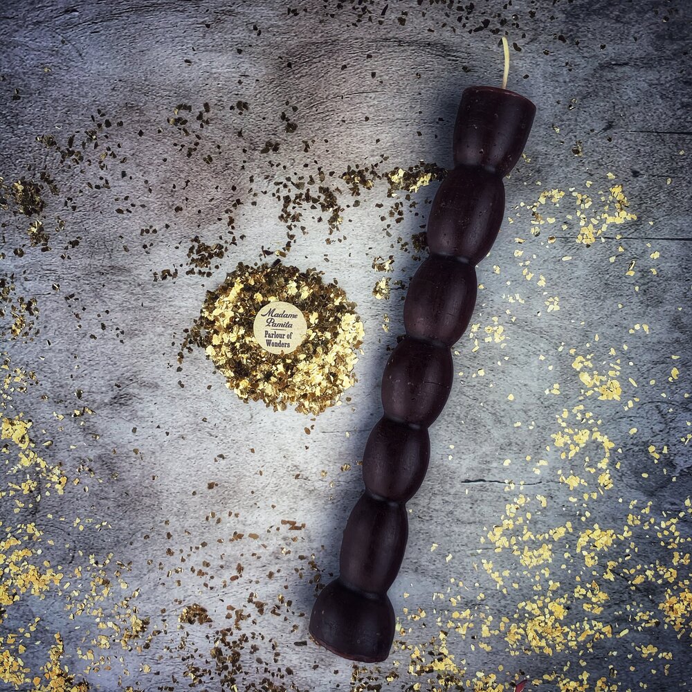 Beeswax Seven Knob Spell Candle - Northern Magick Supplies