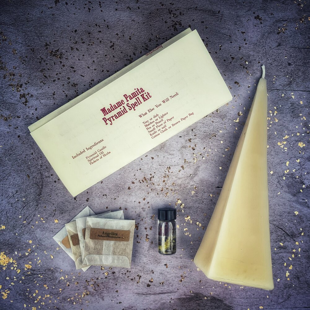 Pyramid of Power Candle Spell Kit - Northern Magick Supplies
