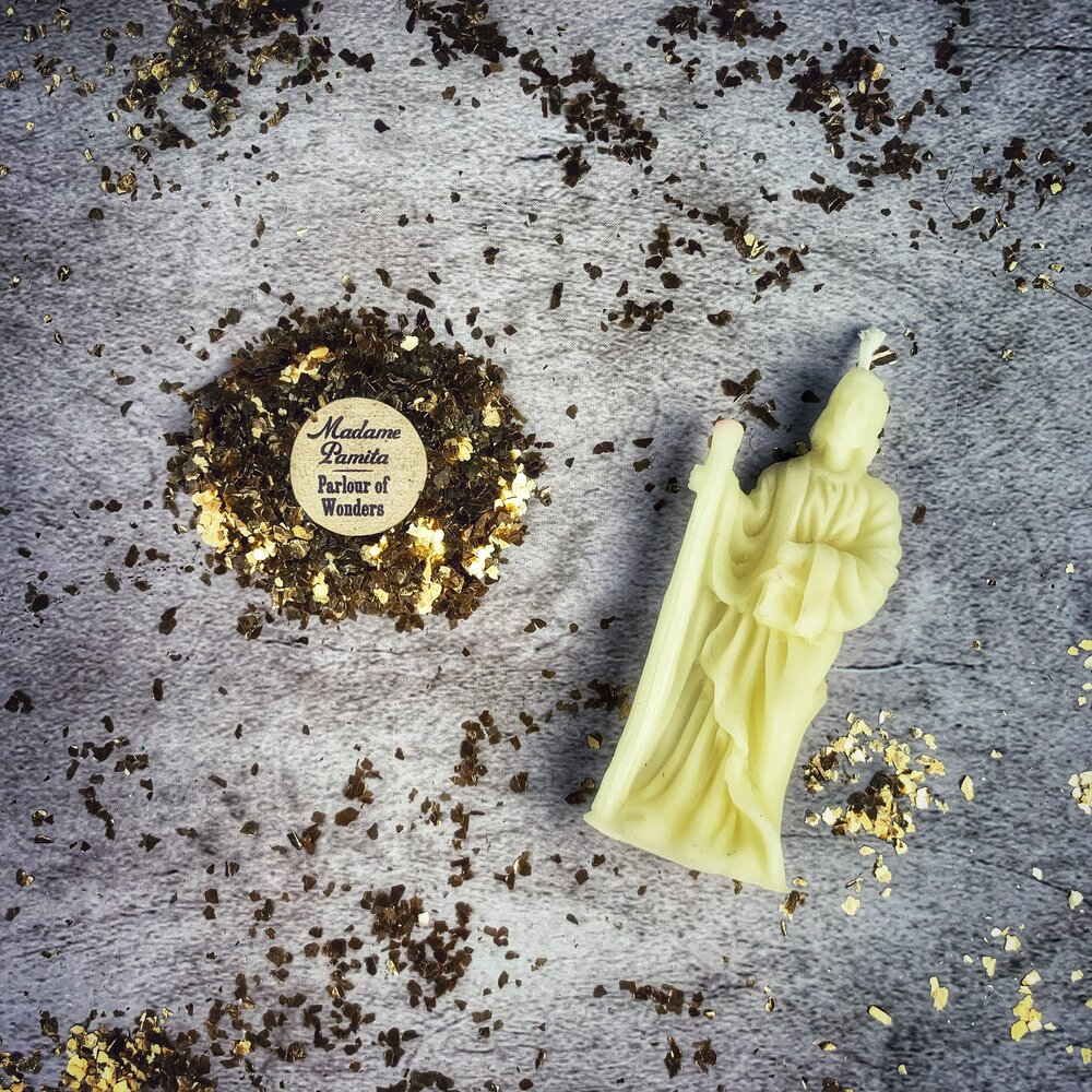 Beeswax St. Joseph Spell Candle - Northern Magick Supplies