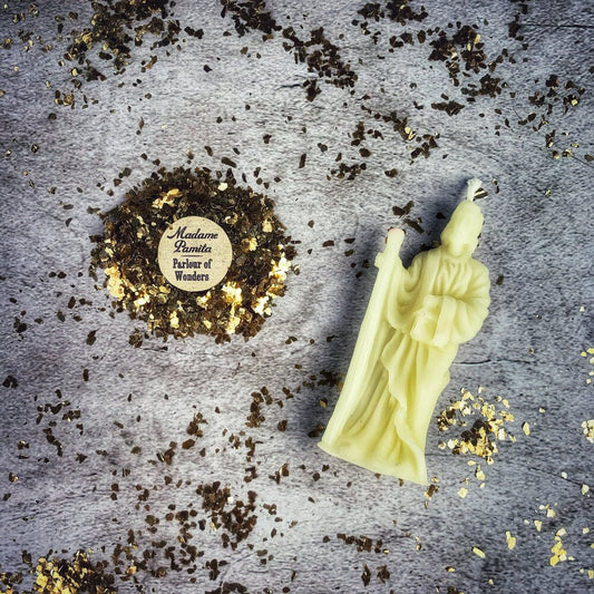 Beeswax St. Joseph Spell Candle - Northern Magick Supplies