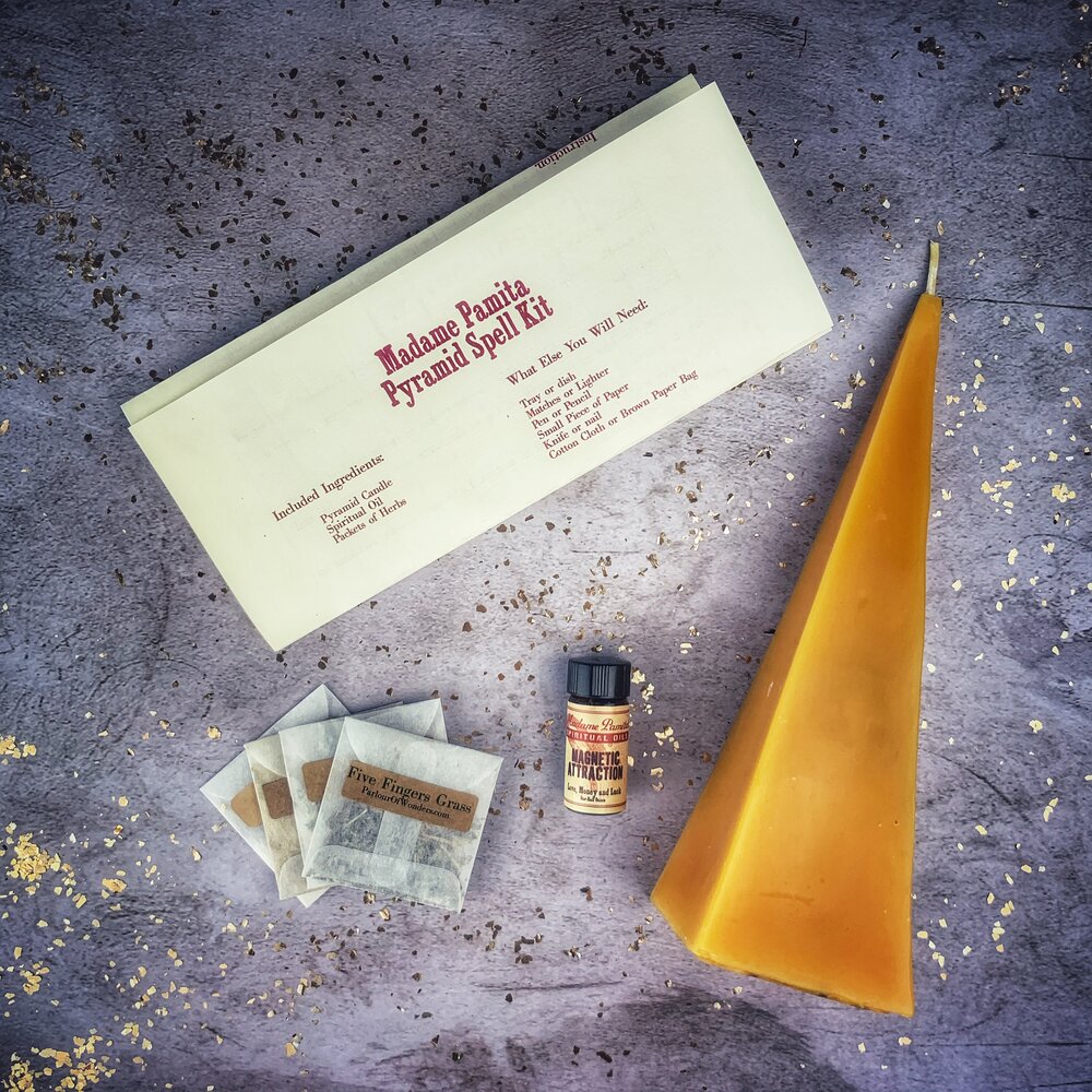 Pyramid of Power Candle Spell Kit - Northern Magick Supplies