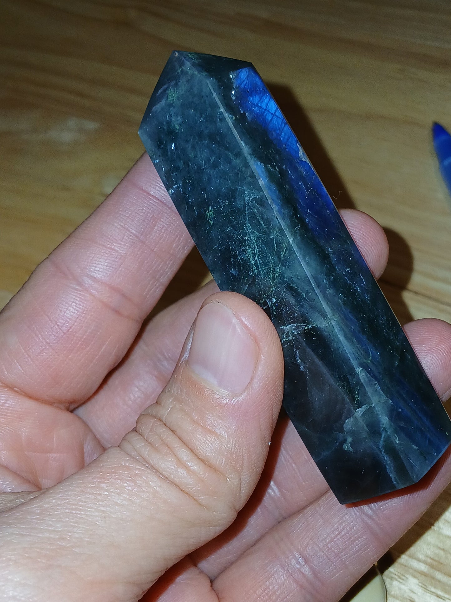 High Flash Labradorite Mini Towers