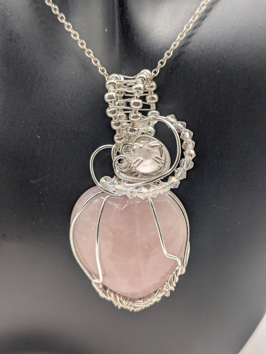 🌟 Manifest Love 💕 with our Rose Quartz Pendant!🌟 - Northern Magick Supplies