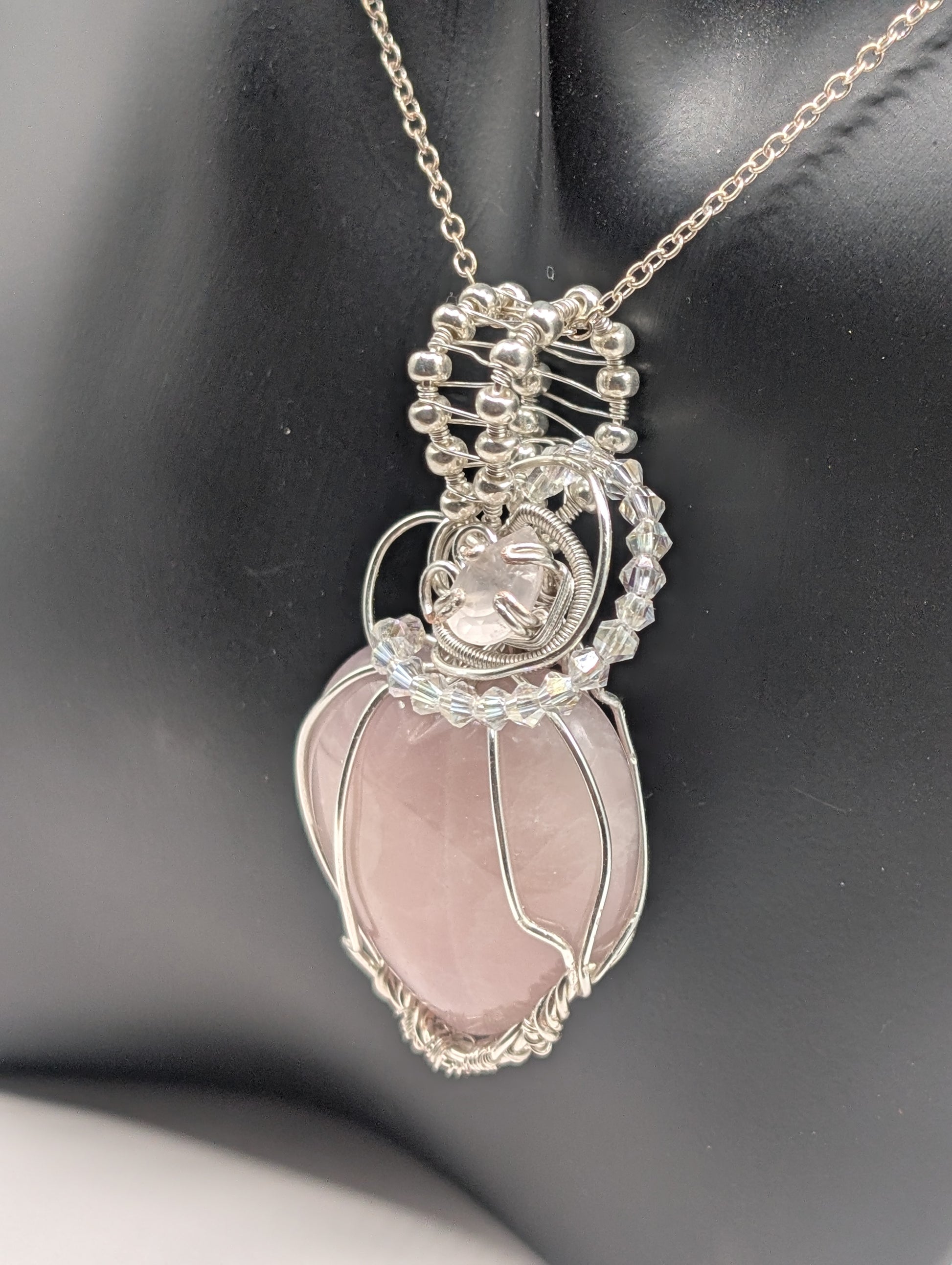 🌟 Manifest Love 💕 with our Rose Quartz Pendant!🌟 - Northern Magick Supplies