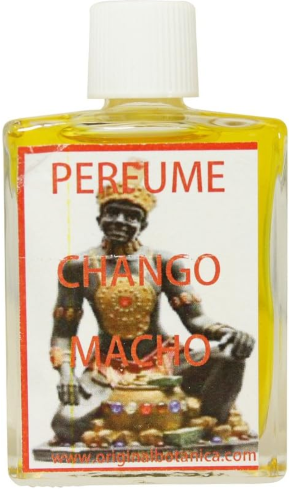 Original Botanica Chango Macho Perfume Good Luck Cologne Spiritual for Magic and Rituals Protection Healing, 1 oz